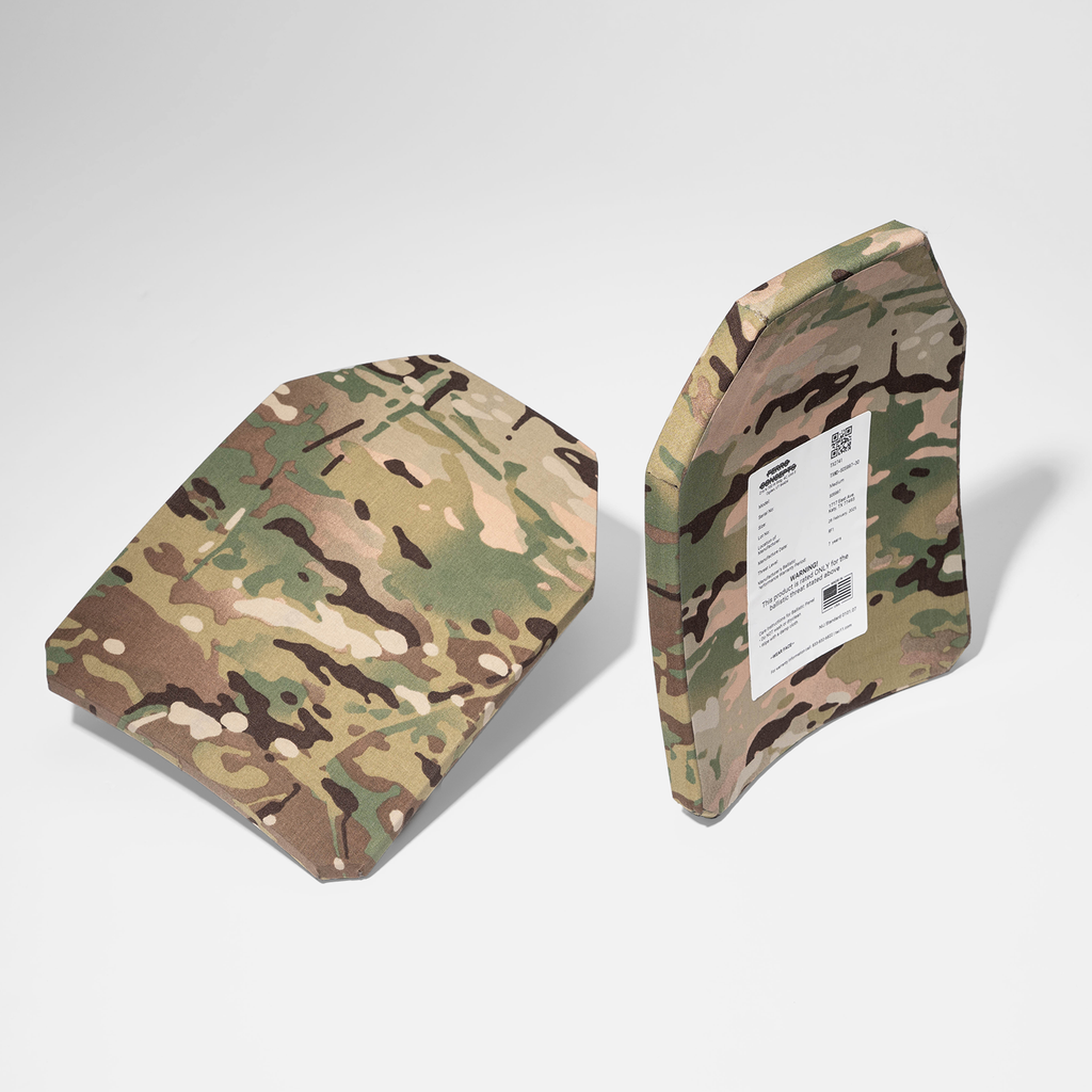 TAC 11 TX2741 Armor Plate - NIJ Level RF1, SAPI Cut – FERRO CONCEPTS TAC 11 TX2741 Armor Plate - NIJ Level RF1, SAPI Cut – FERRO CONCEPTS