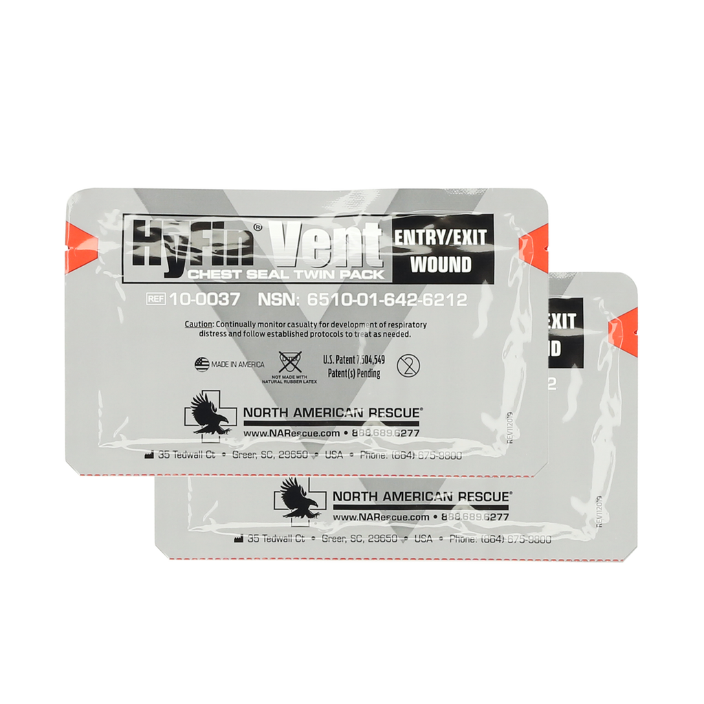 HyFin Vent Chest Seal, Compact, Twin Pack