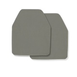 Armor Plate Set - Ceramic Composite Level III Special Threat - Medium (10x12)
