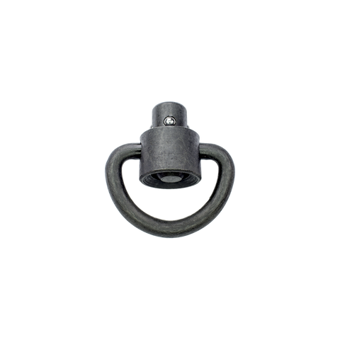 D Loop Heavy Duty Push Button QD Swivel 1"