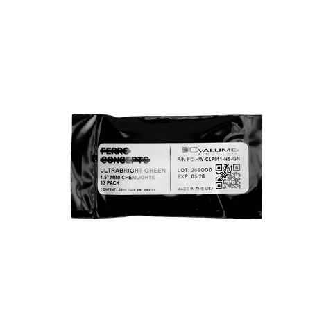 Cyalume® Ultrabright 1.5" Chemlights - 13 Pack
