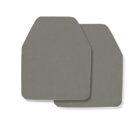 Armor Plate Set - Ceramic Composite Level III Special Threat - Medium (10x12)